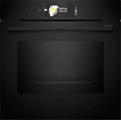 Духовой шкаф Bosch Serie 8 HBG978NB1, Serie 8, чёрный, 71 л, пиролитическая очистка