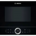 Микроволновая печь встраиваемая Bosch BFR634GB1, черная, Serie 8, 21 л, 7 программ, 5 уровней мощности