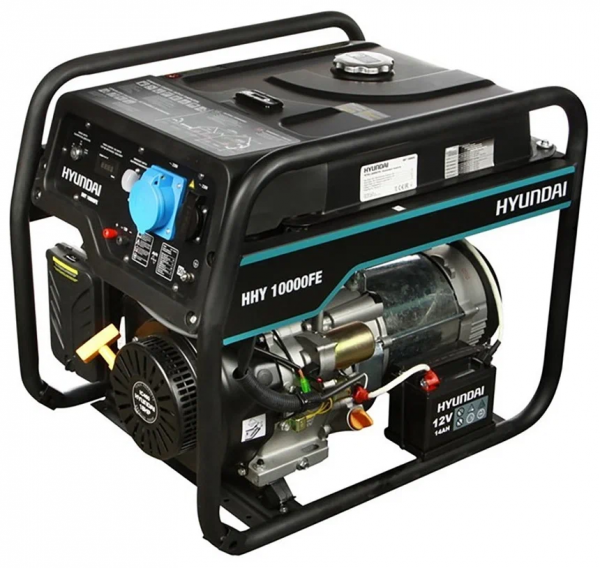 Бензиновый генератор Hyundai HHY 10000FE, (8000 Вт)