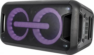 Акустическая система Perfeo Power Box 80 Woody PF_D0055, 80W, EQ, AUX, microSD, USB, BT, 2MIC