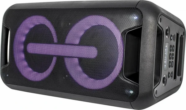 Акустическая система Perfeo Power Box 80 Woody PF_D0055, 80W, EQ, AUX, microSD, USB, BT, 2MIC