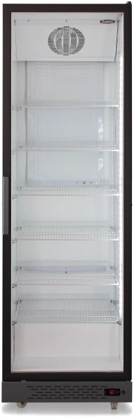 Шкаф-витрина Бирюса B660D, 619 л, внешнее покрытие-металл, стекло, дисплей, 67 см х 218 см х 70 см