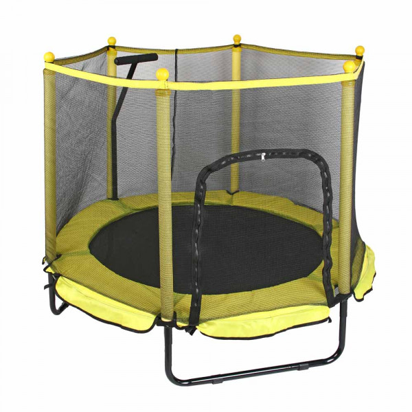 Батут SILAPRO (064-002) с защитной сеткой, 1.4х1.2м, металл, пластик