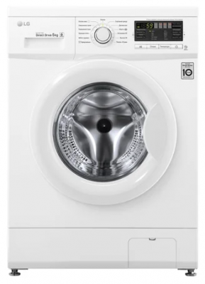 Стиральная машина LG FH0B8LD6, белая, 5 кг, 1000 об/мин, система прямого привода