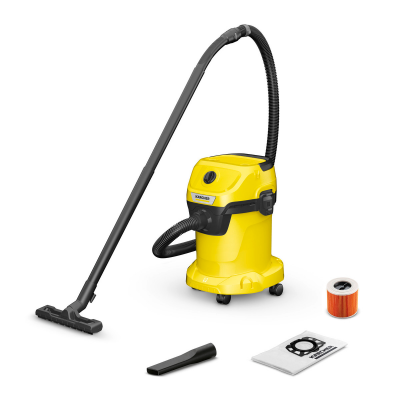 Профессиональный пылесос KARCHER WD 3 V-17/4/20 (1.628-101.0), 1000 Вт