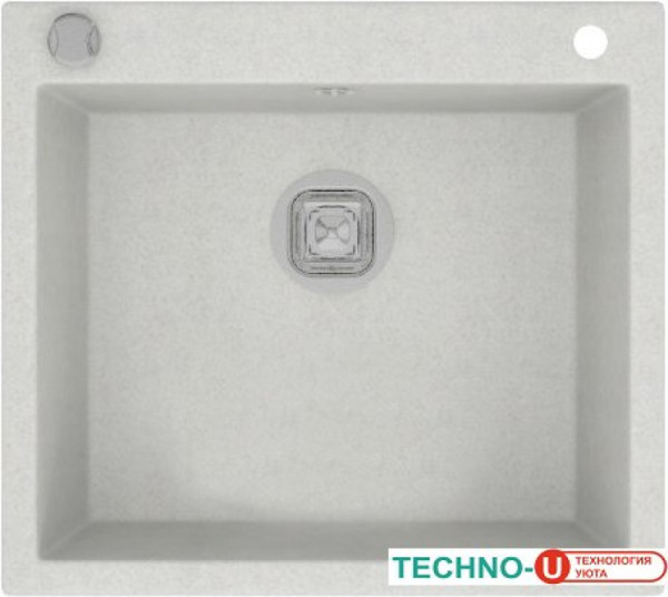 Кухонная мойка Tolero R-111 (белый)