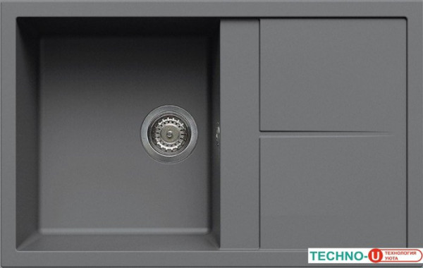 Кухонная мойка Elleci Unico 300 Titanium 73