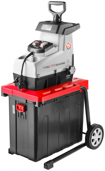 Измельчитель электрический ЗУБР ЗИЭ-44-2800, 2800 Вт