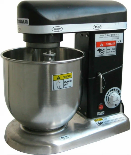 Планетарный миксер Gastrorag QF-7B черный/серый