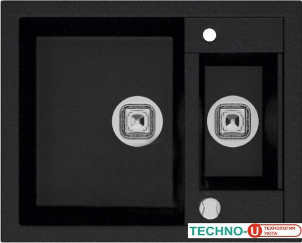 Кухонная мойка Tolero R-109 (черный)