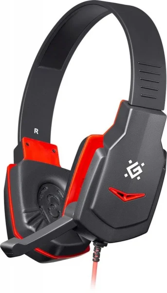 Наушники Defender Warhead G-320 (черный/красный)