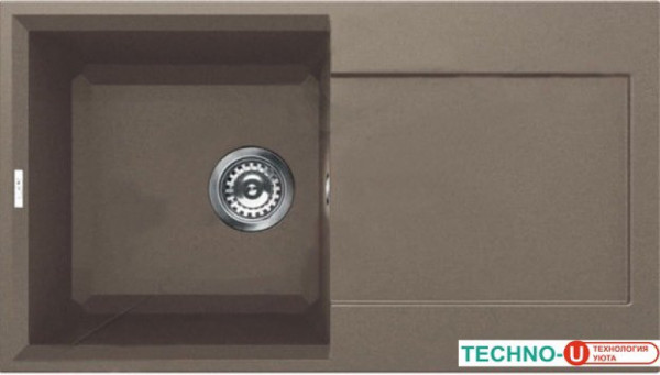 Кухонная мойка Elleci Easy 290 Tortora G43