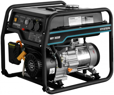 Бензиновый генератор Hyundai HHY 3020F, (3100 Вт)