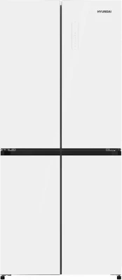 Холодильник HYUNDAI CM4542F белый, 405 л, класс A++, сенсорное управление, инверторный, Total No Frost, Side by Side