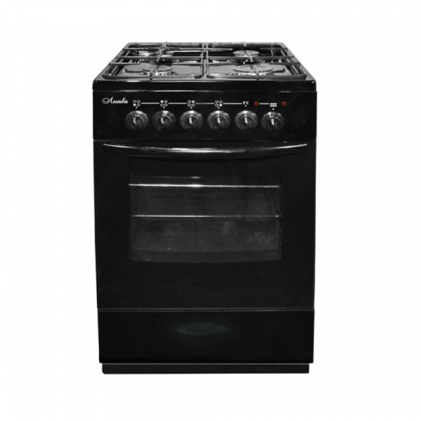 Кухонная плита Лысьва ЭГ 401 МС-2у черный (без крышки), электрическая духовка, сталь, черный, управление механическое, электроподжиг