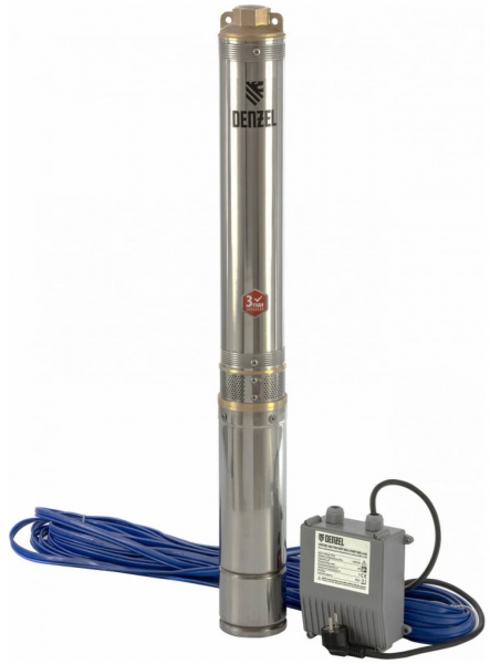 Скважинный насос Denzel DWC-4-80 97256 (1500 Вт)