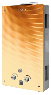 Настенный проточный газовый водонагреватель Oasis GLASS 24 BG (N)(R)