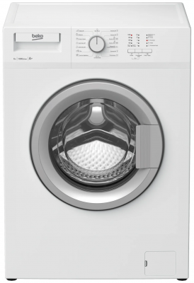 Стиральная машина Beko WDN 635P1 BSW, белый, 6 кг, 15 программ, 1000 об/мин, с фронтальной загрузкой 