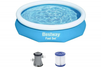 Бассейн надувной 305 х 66 см Bestway 57458