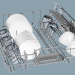 Встраиваемая посудомоечная машина Siemens SN615X03EE, серия iQ100, полноразмерная, 13 комплектов