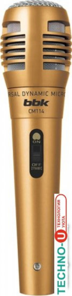 Микрофон BBK CM114 (бронзовый)