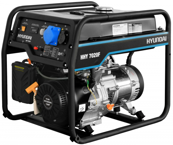 Бензиновый генератор Hyundai HHY 7020F, (5500 Вт)