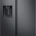 Холодильник Samsung RS64R5331B4, чeрный