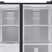 Холодильник Samsung RS64R5331B4, чeрный