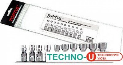 Универсальный набор инструментов Toptul GAAG1004 10 предметов