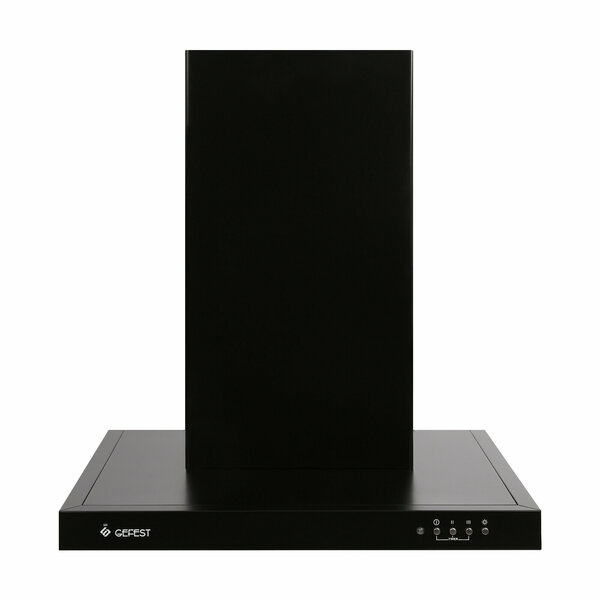 Вытяжка Gefest BO 3606 P23, черный, рециркуляционный и вытяжной режим, светодиодное освещение, таймер, фильтр с угольной пропиткой