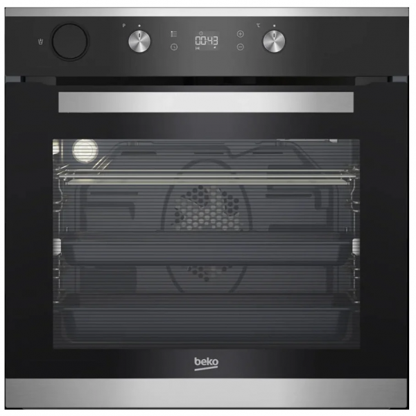 Электрический духовой шкаф Beko BIS15300X, черный