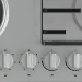 Варочная панель Gorenje GE690X, комбинированная, газ / электричество, поворотное управление, электроподжиг