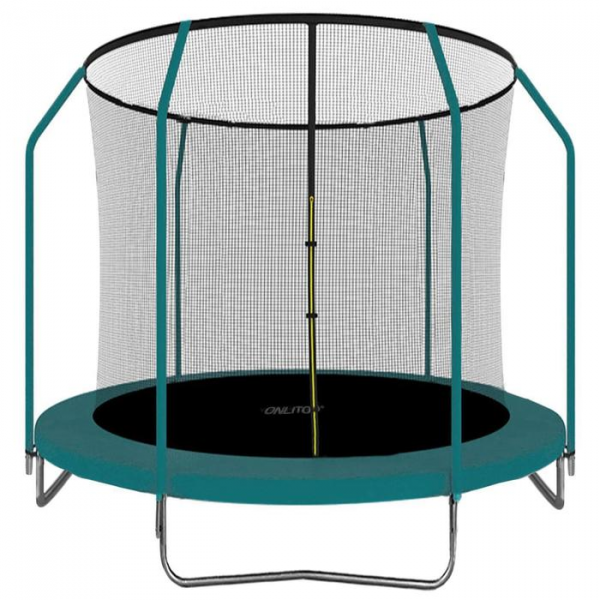 Каркасный батут Onlitop 96" 5392847 244х244 см зелёный
