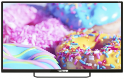 55" Телевизор TELEFUNKEN TF-LED55S17T2SU LED, черный