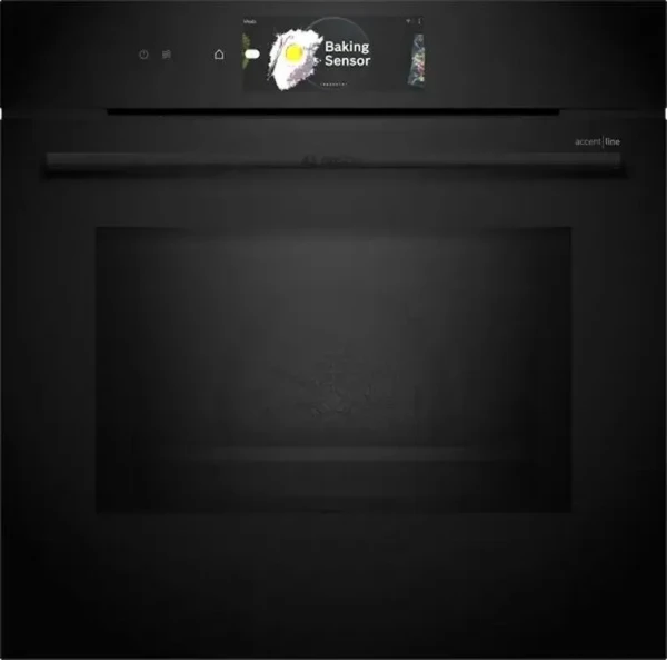 Духовой шкаф Bosch HMG978NB1, черный, 67 л, пиролитическая очистка, 16 режимов, с СВЧ