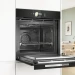 Духовой шкаф Bosch HMG978NB1, черный, 67 л, пиролитическая очистка, 16 режимов, с СВЧ