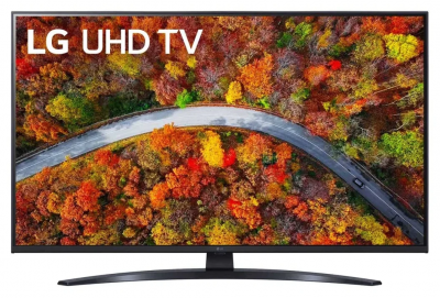 43" Телевизор LG 43UP81006LA LED, HDR (2021), черный