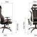 Кресло геймерское Everprof Lotus S6 экокожа Черно-белый