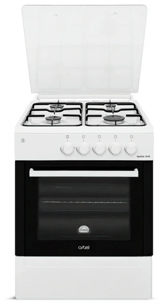 Плита газовая ARTEL APETITO 10- G белая ГК дух