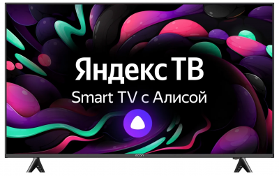 50" Телевизор ECON EX-50US003B LED (2020) на платформе Яндекс.ТВ, черный