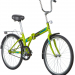Велосипед NOVATRACK 24NFTG1.GN20 24" складной, зеленый 139794