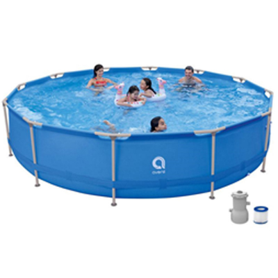 Бассейн круглый со стальным каркасом Avenli 4.20х84 (17800)