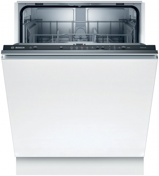 Встраиваемая посудомоечная машина Bosch SMV25BX02R, Serie 2, полноразмерная, 12 комплектов, 2 корзины