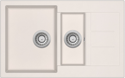 Кухонная мойка Aquasanita Tesa SQT151AW (silica 111)