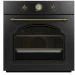 Духовой шкаф Darina 0U8 BDE 112 707 AT, антрацит/стекло черное, 65 л, традиционная очистка, 9 программ
