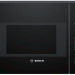 Микроволновая печь встраиваемая Bosch BFL520MB0, черный, Serie 4, 20 л, поворотные переключатели, 5  уровней мощности