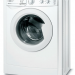 Стиральная машина Indesit IWSC 6105, белая, 6 кг, 16 программ, 1000 об/мин, класс А
