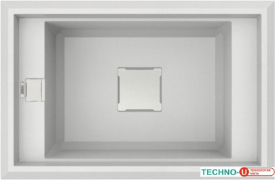 Кухонная мойка Elleci Value 130 White 96