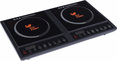 Индукционная настольная плита Kitfort KT-109, управление кнопочное, 10 режимом работы