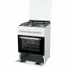 Комбинированная плита NordFrost GE 6064 W, эмалированная, 4 газовые конфорки, электроподжиг, 63 л, электрическая духовка